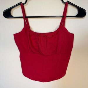 Hollister Red Camisole Top